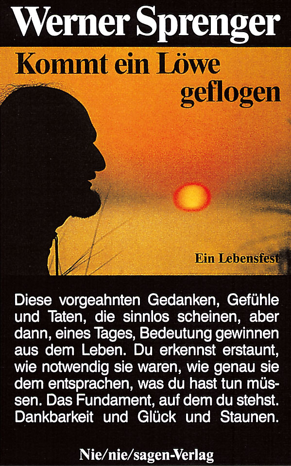 Werner Sprenger - Kommt ein Löwe geflogen